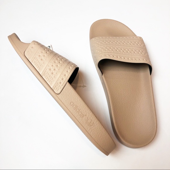 adidas slides women nude
